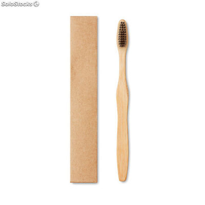 Cepillo dientes mango bambú negro MIMO9877-03