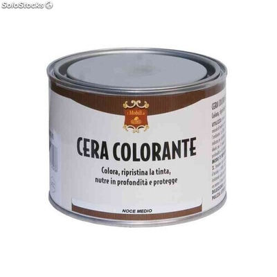Cera colorante GUBRA Gr.500 colore rovere