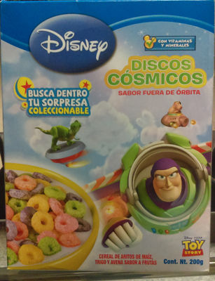 Cereal 200grs Aritos de Colores Sabor a Frutas Toy Story
