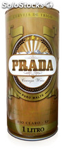 Cerveja Prada Weiss - Lata de 1 litro