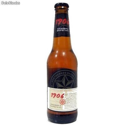 Cerveza 1906. importada de España, cerveza de malta