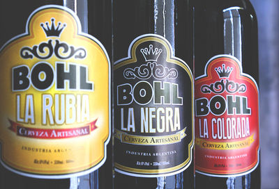 Cerveza Artesanal Bohl Premium de 355cc y 660cc