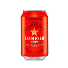 Cerveza Estrella Damm Mediterránea Lata 33cl
