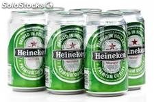 Cerveza Premium Heinekens 250ml, botellas de 330ml