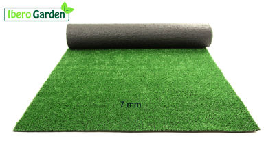 Cesped artificial terraza verde premium lubrick 7MM 2X5MT - Foto 2