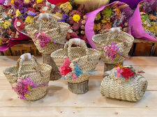 Flores preservada y secas pomos Paniculata broom Glixia decoraciòn Bodas