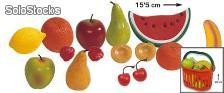 Cestita frutas 15 piezas