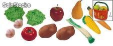 Cestita frutas y hortalizas. 15 Piezas