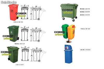 Cestos de basura 50 a 1000 litros - Foto 3