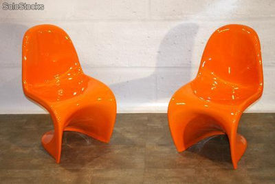 chair panton orange