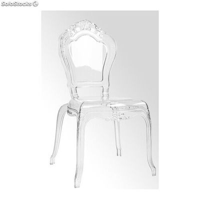chaise baroque en polycarbonate