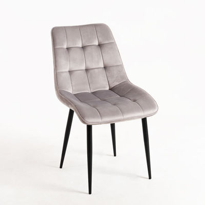 Chaise Cade Velours - Gris