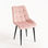 Chaise Cade Velours - Rose - 1