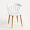 Chaise Candy - Blanc - 1