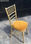 Chaise Chiavari en bois de hêtre doré et galette non feu rouge - Photo 3