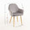 Chaise Chic Golden - Gris - 2