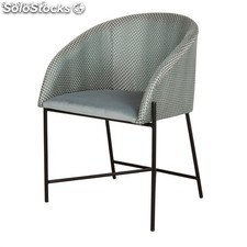 Chaise DAFFO de style contemporain avec structure en tubes d&#39;acier