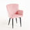Chaise Dalye Velours - Rose - 1