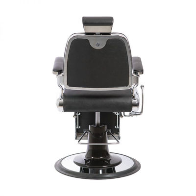 Chaise de barbier inclinable hydraulique avec accoudoirs modèle Curle - Photo 3