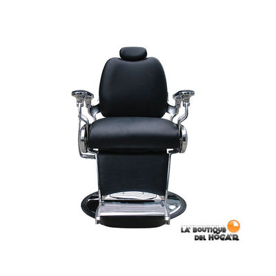 Chaise de barbier inclinable hydraulique avec accoudoirs modèle Curle - Photo 4