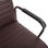 Chaise de bureau réglable en hauteur en brun, modèle &amp;quot;Berlin&amp;quot; - Sistemas David - Photo 3