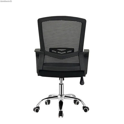 Chaise de bureau réglable en hauteur en noir, modèle &quot;ECO1&quot; - Sistemas David