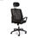Chaise de bureau réglable en hauteur en noir, modèle &amp;quot;ECOPLUS&amp;quot; - Sistemas David - Photo 3