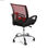 Chaise de bureau réglable en hauteur. (Noir / rouge) - Sistemas David - Photo 3
