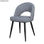 Chaise de style Contemporain avec structure en acier, finition peinture powder - 1