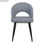 Chaise de style Contemporain avec structure en acier, finition peinture powder - Photo 2