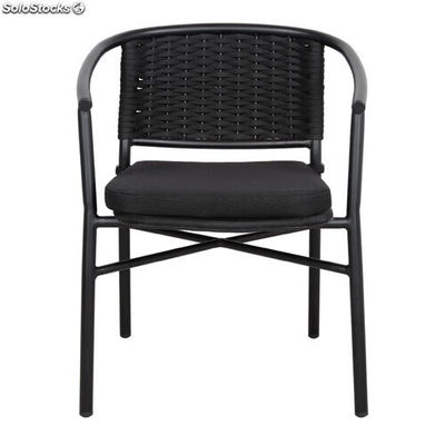 Chaise de style contemporain en aluminium et corde synthétique - Photo 2