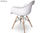 Chaise Eames Daw Blanc - Photo 2