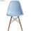 Chaise Eames dsw Bleu - Photo 2