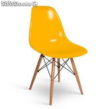 Chaise Eames dsw Jaune