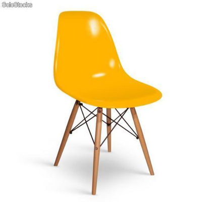 Chaise Eames dsw Jaune