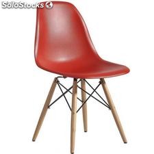 Chaise Eames dsw Rouge