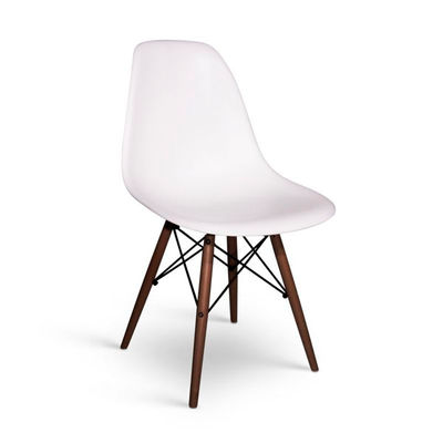 Chaise Eames DSW Style noyer blanc