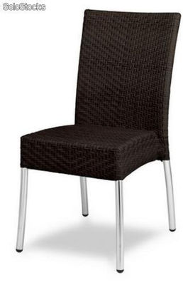 Chaise en aluminium, silla mod 154