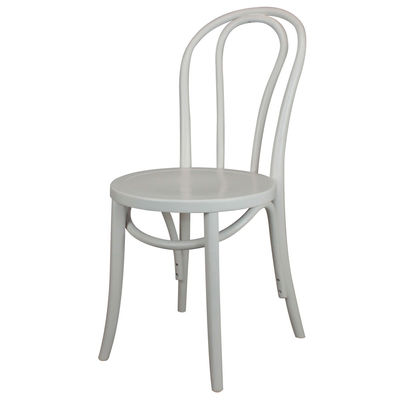 Chaise en bois curves white