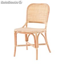 Chaise en rotin naturel taoba