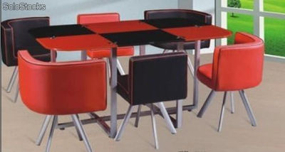 Chaise et table design