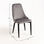 Chaise Kan Velours - Gris - 2