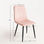 Chaise Liny Velours - Rose - Photo 2