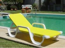 Chaise longue bain de soleil lena - Photo 3