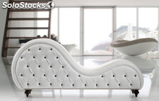 Chaise longue Erotica con capitoné