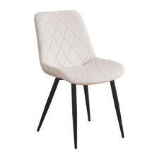 Chaise Min Velours - Beige