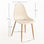 Chaise Mykle - Beige - 2