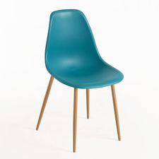 Chaise Mykle - Bleu-vert