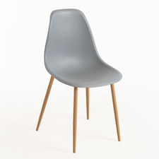 Chaise Mykle - Gris clair