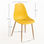 Chaise Mykle - Jaune - 2